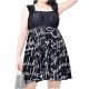Conservative Plus Size Cute Bathing Suit Letters Printing Ruffle Backless Boysuit Swimdress Conservative Plus Size Cute Bathing Suit Letters Printing Ruffle Backless Boysuit Swimdress