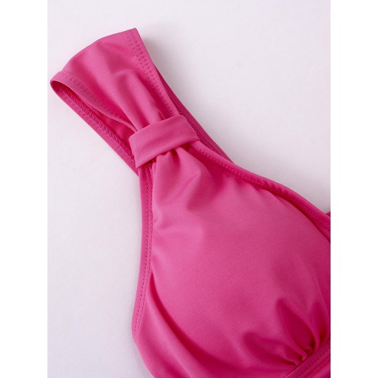 Conservative Push Up Sleeveless Cute Ruffle Wireless One Piece Bathing Suits Swimwear Conservative Push Up Sleeveless Cute Ruffle Wireless One Piece Bathing Suits Swimwear