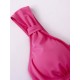 Conservative Push Up Sleeveless Cute Ruffle Wireless One Piece Bathing Suits Swimwear