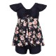 Cosy Flounces Printed Two Pieces Swimwear Ruffle Wireless High Waist Boyshorts Swimdress Cosy Flounces Printed Two Pieces Swimwear Ruffle Wireless High Waist Boyshorts Swimdress