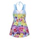 Cosy Push Up Printing Siamese Swimsuit Underwire Backless Thin Gather Swimdresses Cosy Push Up Printing Siamese Swimsuit Underwire Backless Thin Gather Swimdresses