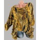 Casual Women Art Print 3/4 Sleeve Blouse Casual Women Art Print 3/4 Sleeve Blouse