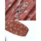 Casual Women Cotton Linen Floral Print High Low Hem Long Sleeve Blouse Casual Women Cotton Linen Floral Print High Low Hem Long Sleeve Blouse