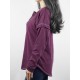 Autumn Winter Long Sleeve Patchwork Buttons Loose Casual T-shirts Autumn Winter Long Sleeve Patchwork Buttons Loose Casual T-shirts