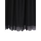 Bouffancy Embellished Beading Sheer Mesh Apricot Black Strap Vest Bouffancy Embellished Beading Sheer Mesh Apricot Black Strap Vest