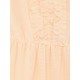 Bouffancy Embellished Beading Sheer Mesh Apricot Black Strap Vest Bouffancy Embellished Beading Sheer Mesh Apricot Black Strap Vest