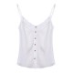 Candy Color Strap Vest For Women Chiffon Sleeveless Blouse Top