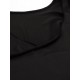 Casual Loose Sexy Black Cross Backless Tank Top For Women
