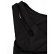 Casual Loose Sexy Black Cross Backless Tank Top For Women Casual Loose Sexy Black Cross Backless Tank Top For Women