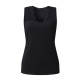 Casual Women Lace Patchwork V Neck Sleeveless Stretch Slim Tank Tops