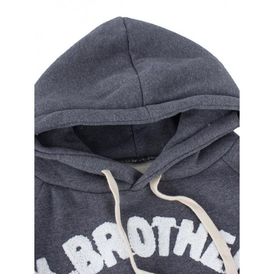 Casual Women Letter Printing Hooded Two-piece Skirt Tracksuit Casual Women Letter Printing Hooded Two-piece Skirt Tracksuit