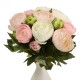 10 Heads Artificial Silk Flower Camellia Wedding Bouquet Party Home Decoration 10 Heads Artificial Silk Flower Camellia Wedding Bouquet Party Home Decoration