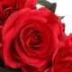 10 Heads Artificial Silk Flower Rose Wedding Bouquet Party Home Decoration