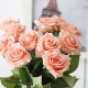 10 Heads Real Latex Touch Rose Flowers Bouquet Wedding Home Decoration