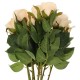 10 Heads Real Latex Touch Rose Flowers Bouquet Wedding Home Decoration