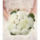 13Heads Artificial Silk Jasmine Flowers Bride Bouquet Wedding Home Decoration