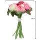 13Heads Artificial Silk Jasmine Flowers Bride Bouquet Wedding Home Decoration