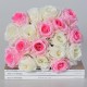 18 Heads Artificial Silk Rose Flowers Wedding Bride Bonquet Home Bedroom Decoration