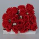 18 Heads Artificial Silk Rose Flowers Wedding Bride Bonquet Home Bedroom Decoration