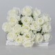 18 Heads Artificial Silk Rose Flowers Wedding Bride Bonquet Home Bedroom Decoration