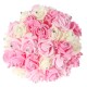 30 Heads Colourfast Foam Roses Crystal Artificial Flower Home Wedding Bride Bouquet Party Decoration