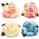 6Pcs/Pack Artificial Fake Peony Silk Flower Bridal Hydrangea Home Wedding Garden Decoration