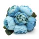 6Pcs/Pack Artificial Fake Peony Silk Flower Bridal Hydrangea Home Wedding Garden Decoration