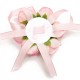 Bridemaid Silk Rose Flower Pearl Bracelet Wrist Corsage Wedding Party Bridal Accessories