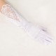 Bridal Wedding Dress Finger Lace  Satin Party Accessories Gloves