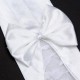 Bridal Wedding Dress Long White Satin  Gloves