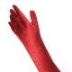 Wedding Bridal Long Satin Elbow Finger Gloves Proms Party Sexy