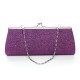 Lady Powder Small Long Evening Clutch Bag Wallets Cosmetic Tote Shoulder Handbag