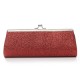 Lady Powder Small Long Evening Clutch Bag Wallets Cosmetic Tote Shoulder Handbag