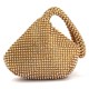 Women Triangle Full Rhinestones Evening Clutch Bag Party Prom Wedding Purse Handbag