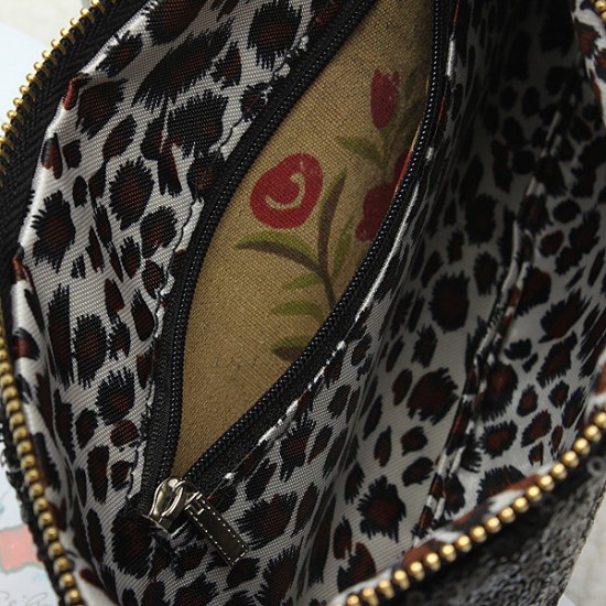 Womens Ladies Sequin Clutch Purse Evening Party Handbag Bag