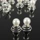 12Pcs Lady Bridal Spiral Twist Pearl Clip Hairclip Jewely Hairpin