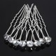 20pcs Bridal Crystal Rhinestone Diamante Clips Hairpin Accessories