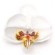 Silk Phal Flower Head Artificial Orchid Wedding Headpieces