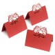 10Pcs Laser Cut Love Birds Table Name Place Cards Wedding Party Favor Gift Accessories