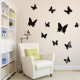 12Pcs DIY Stylish 3D Butterfly Art Wall Sticker Decals Home Room Wedding Party Decorations