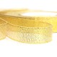12mm 25 Yards Wire Edge Gold Silver glitter Effect Ribbon Wedding Party Gift Packing Accessories