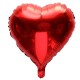 1Pcs 18'' Aluminum Foil Balloon Metallic Heart Star Lollipop Shape Wedding Party Decor Supply