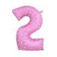 "New" 40 Inch Pink Balloons New Year 2015 Digital Aluminum Film Wedding Party Decoration