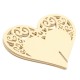 10Pcs Heart Wedding Name Place Cards  Wine Glass Laser Cut Pearlescent Card Party Accessories