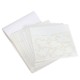 10Pcs Laser Cut Flower Hollow Out Bead Wedding Evening Invitations Cards Envelopes Seals