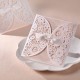 10Pcs Laser Cut Hollow Out Bowknot Wedding Evening Invitations Cards Personalized Envelopes Seals