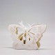 12Pcs Paper Butterfly Hollow Out Ribbon Candy Box Gift Party Wedding Favors
