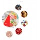 1pcs Wedding Festival Candy Box European Style Triangle Hard Paper Ribbon Party Supplier