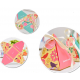 1pcs Wedding Festival Candy Box European Style Triangle Hard Paper Ribbon Party Supplier