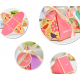 1pcs Wedding Festival Candy Box European Style Triangle Hard Paper Ribbon Party Supplier